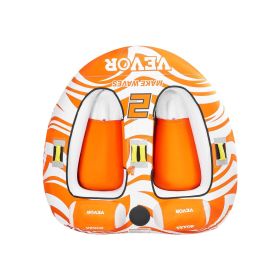 Towable Tubes for Boating 2 Person, Inflatable Boat Tubes and Towables with 2 Cockpits