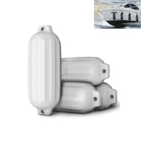 Marine Boat Dock Fender Bumper Boat Bumpers for Docking (Color: White, Type: Boat Fenders)