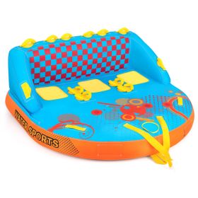 2 Person Water Sport Inflatable Towable Tubes for Boating (Select: 3 Person)